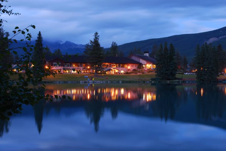 Main Lodge Summer Twilight